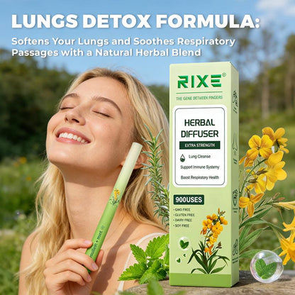 Herbal Body Wellness and Tongue Freshener - Relaxation Diffusion Stick for Lung Support