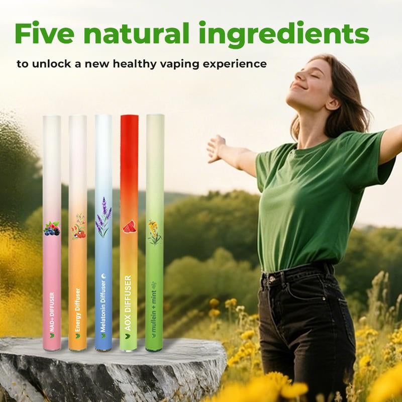 Herbal Body Wellness and Tongue Freshener - Relaxation Diffusion Stick for Lung Support