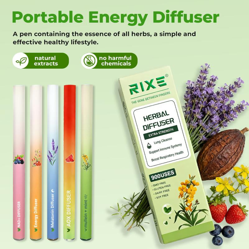 Herbal Body Wellness and Tongue Freshener - Relaxation Diffusion Stick for Lung Support